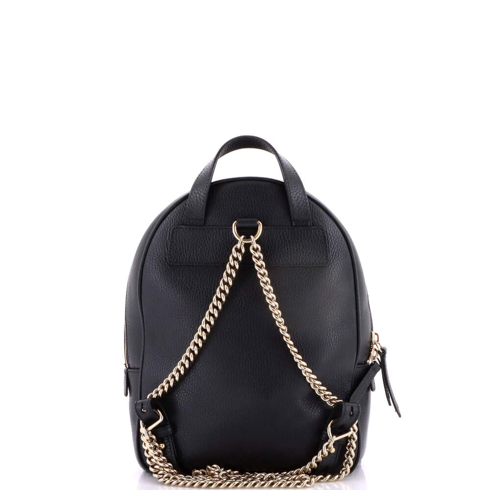 Gucci Soho Chain Backpack Leather #227051G12B - Picture 3 of 8